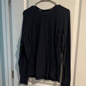 lululemon athletica Men's Black Long Sleeve Shirt